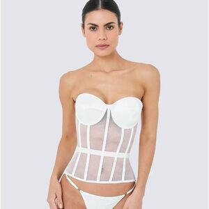 Perfect Corset NYC - Secret form bra (white) XS